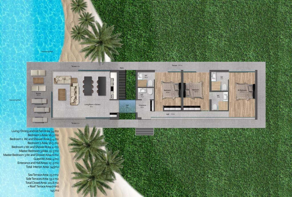 3 BEDROOM VILLA